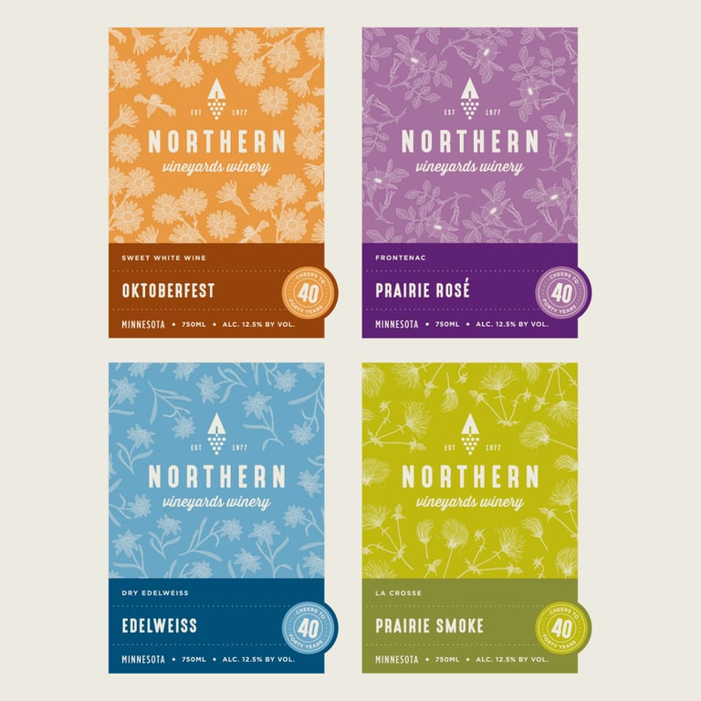 MN Native Plants Label design