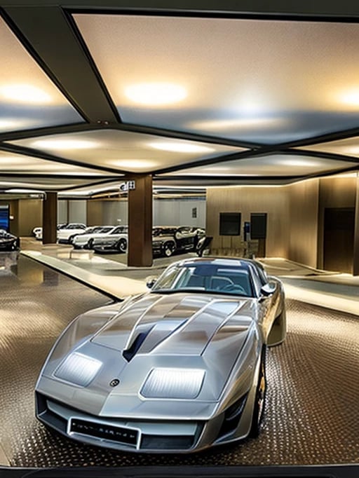 autohaus-lichtdecke - showroom