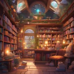 Gateway to Imagination: Discovering New Worlds in the Enchanting Atmosphere of a Bookstore