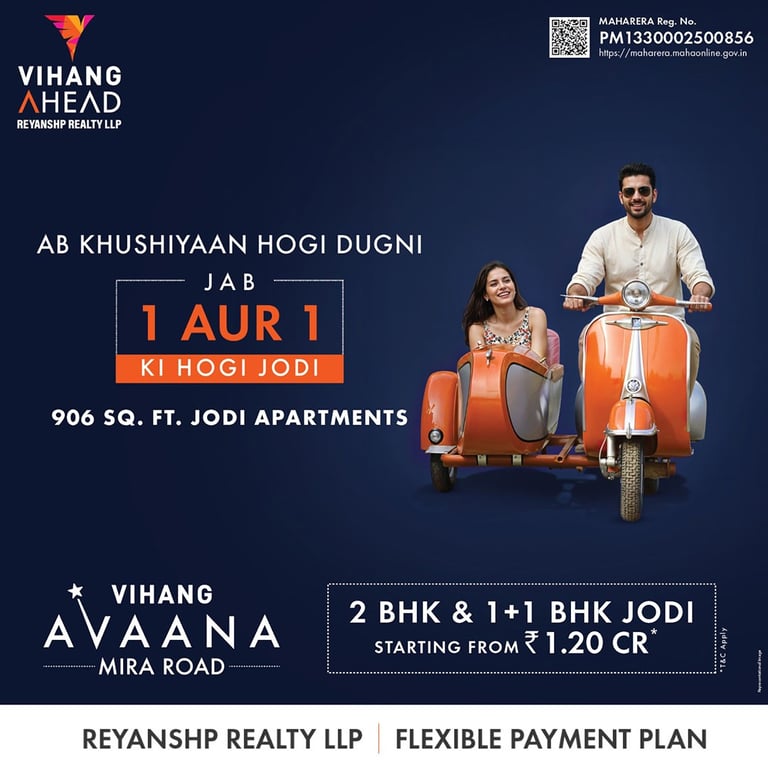 VIHANG AVAANA MIRA ROAD EAST, VIHANG AHEAD, AVAANA, MIRA ROAD EAST, VIHANG AHEAD AVAANA, VINAYA NAGAR, MIRA ROAD EAST