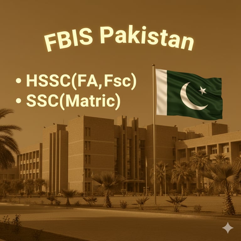 Federal Board Online Classes in Middle East by Expert Tutors