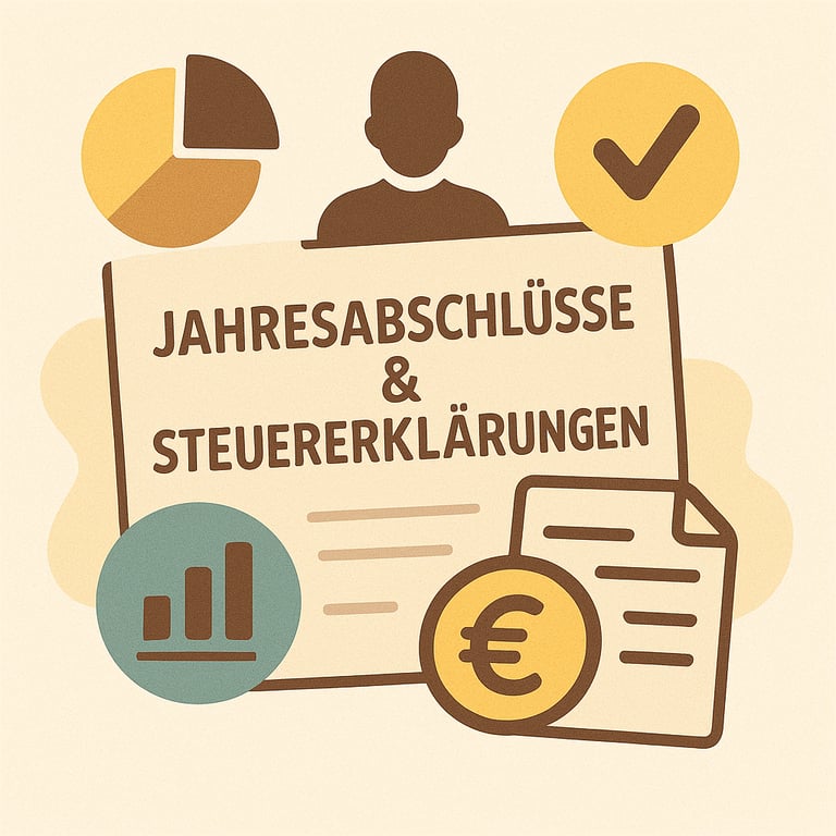 Jahresabschlüsse und Steuererklärung