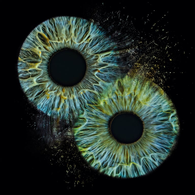 zdjęcia tęczówki oka to wyjątkowy pomysł na prezent