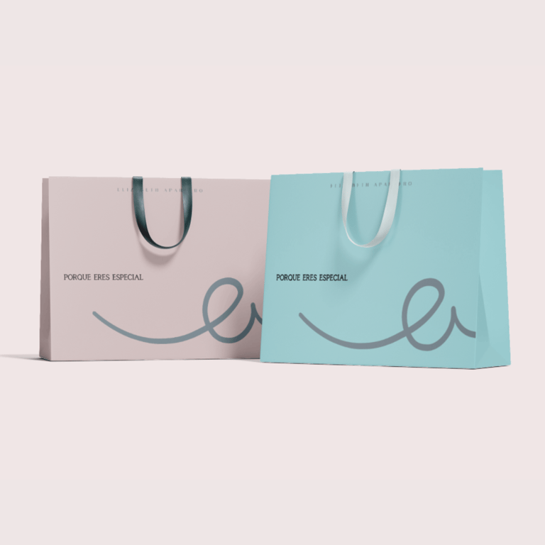 Bolsas para entrega de productos de marca de cuidados faciales