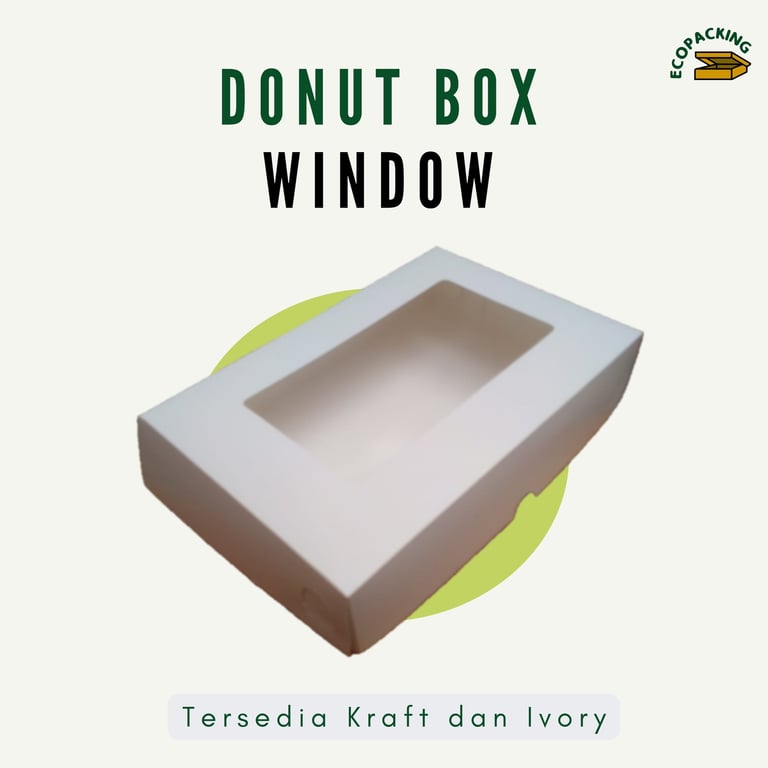 donat window ecopacking ivory