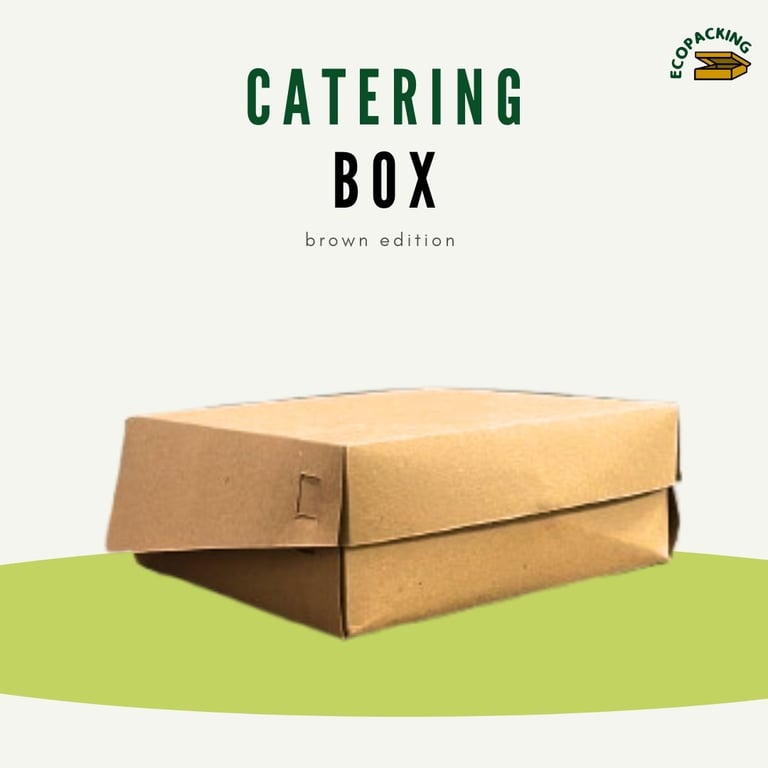 catering T mewah kraft - ecopacking