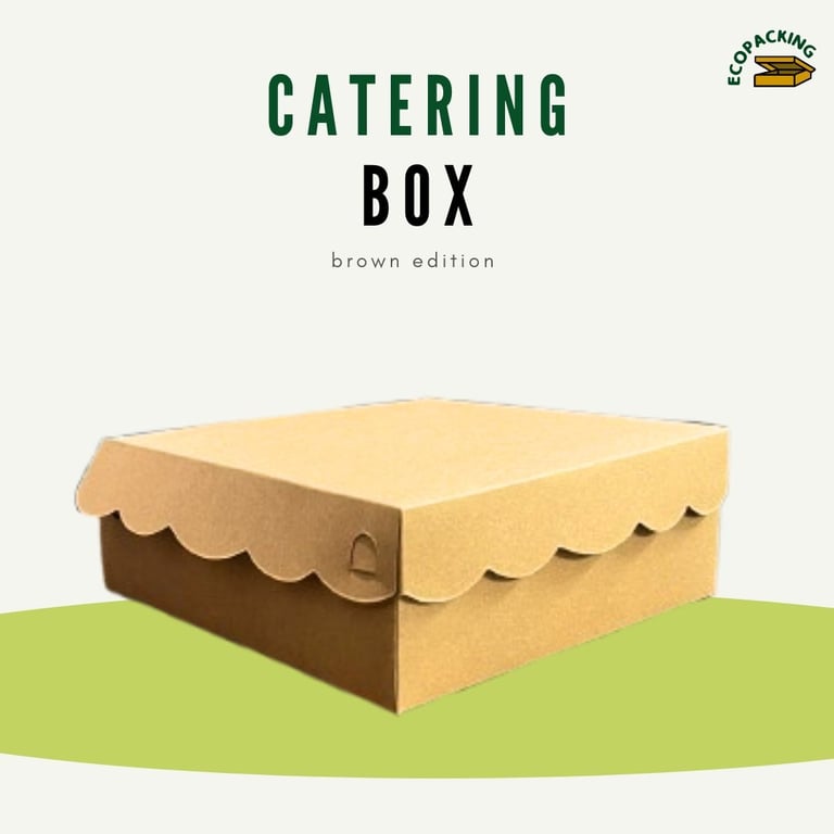 catering box kraft renda - ecopacking