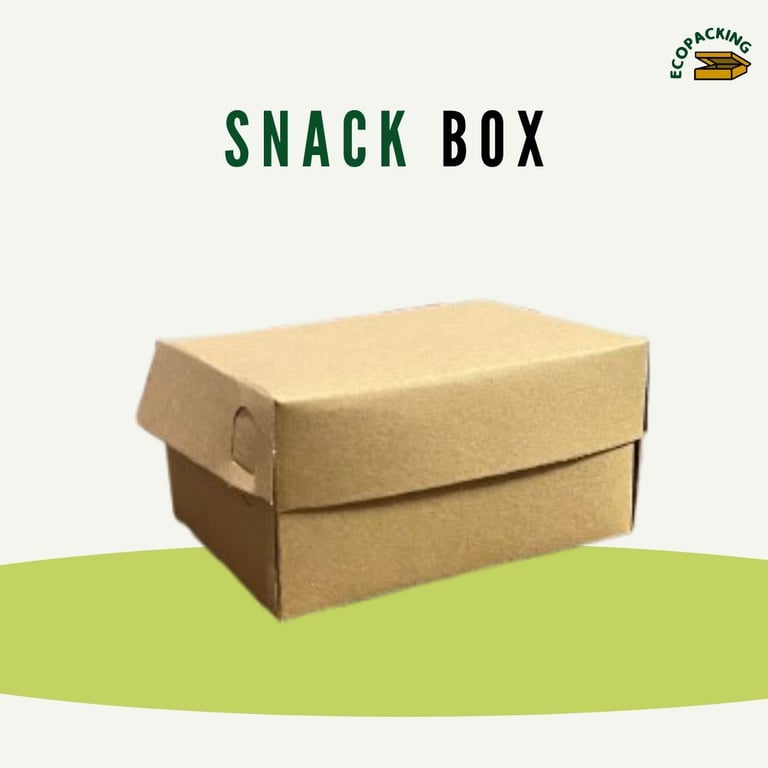 snack box T kraft - ecopacking