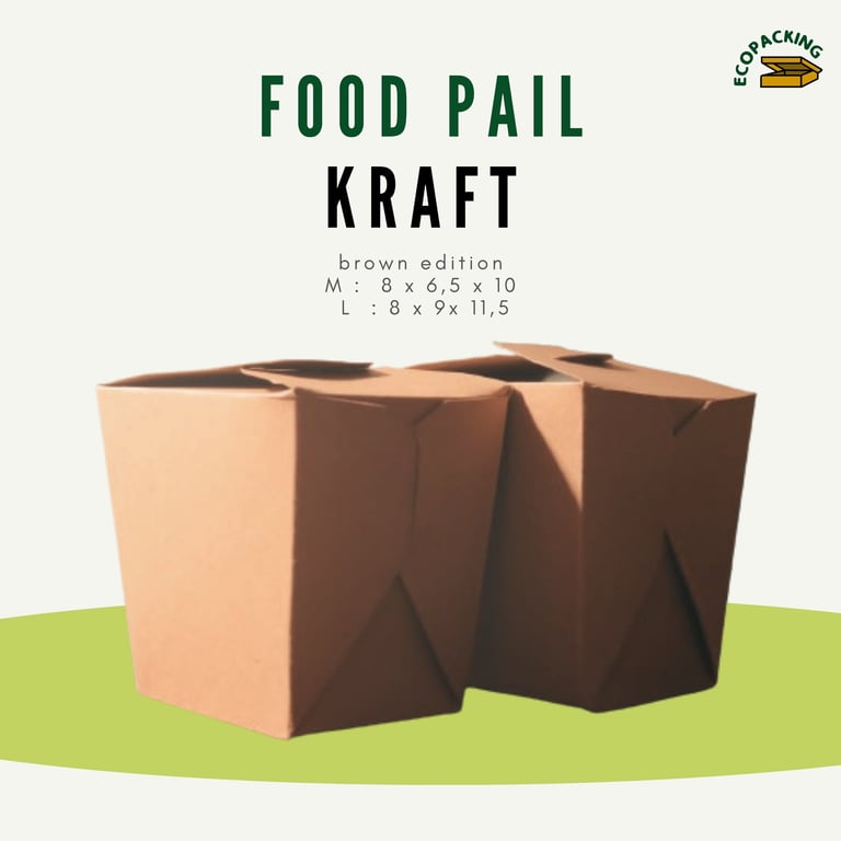 foodpail kraft - ecopacking