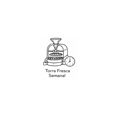 torrador garantindo a torra fresca semanal do nosso café em Curitiba