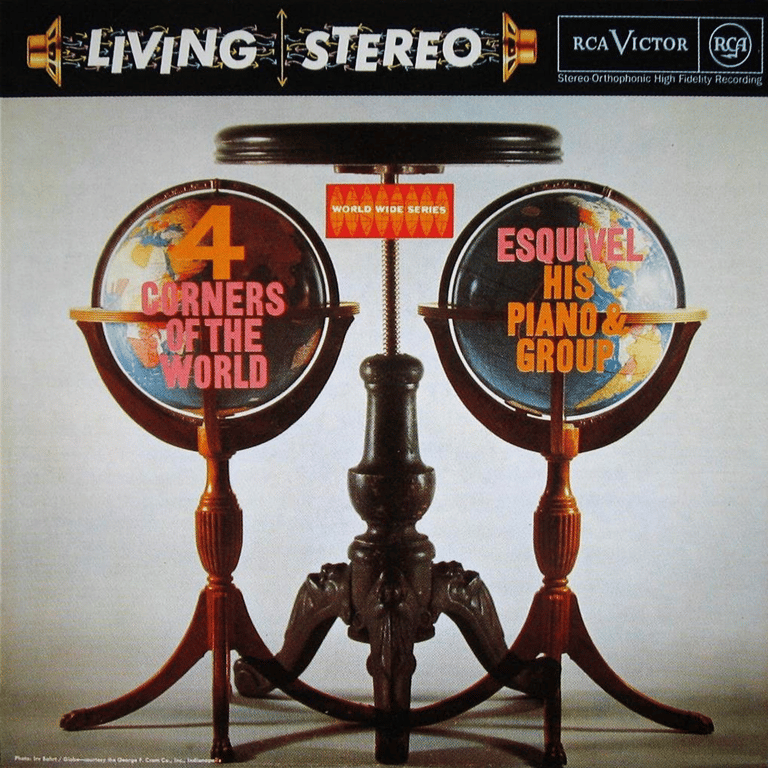 Portada del disco Four Corners of The World de Esquivel