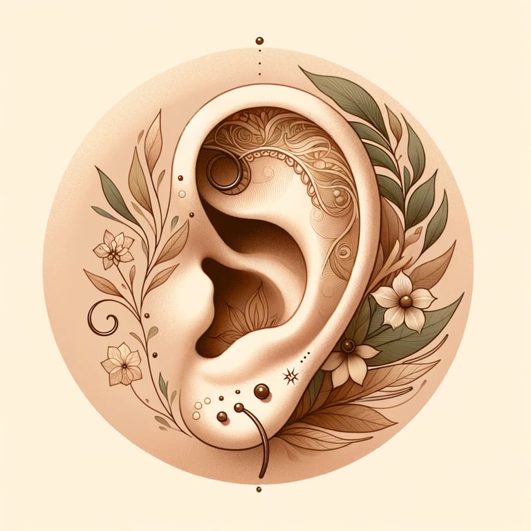 Illustratie bij blog: De Kracht van Medicinale Piercings: Een Blik Achter de Naald bij Body Pleasure