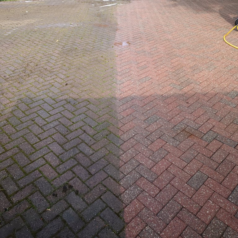driveway clean