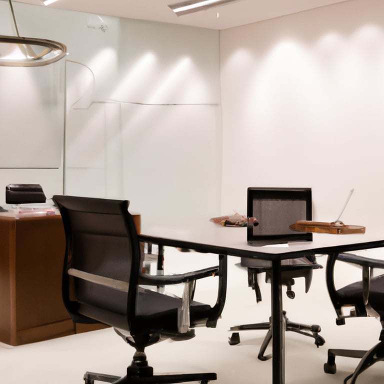 sala de reunioes escritorio de advocacia