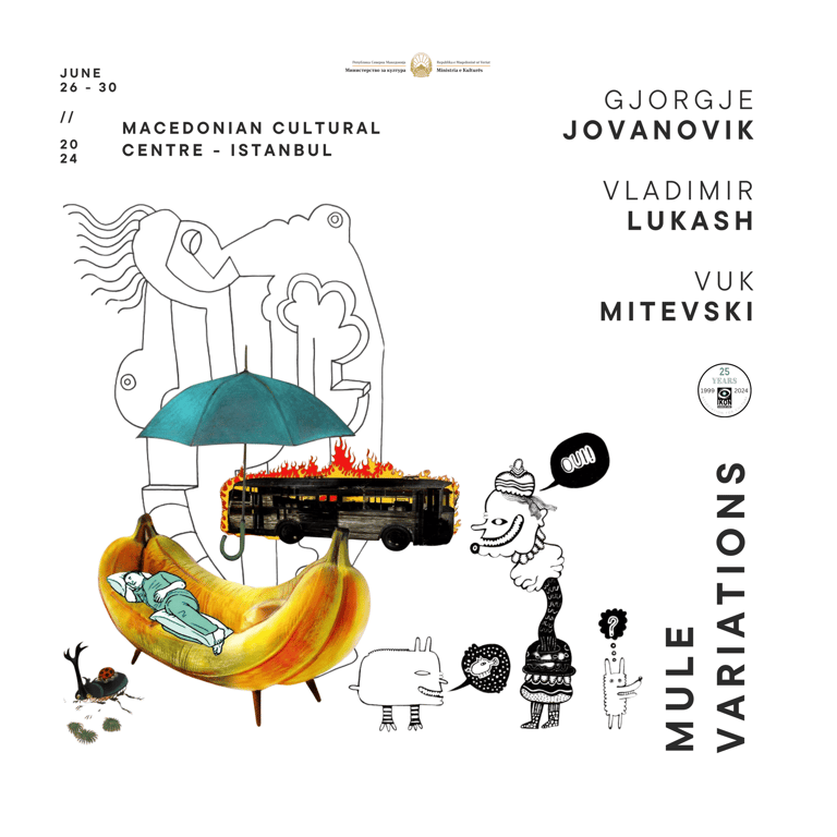 cover page from the exhibition mule variation