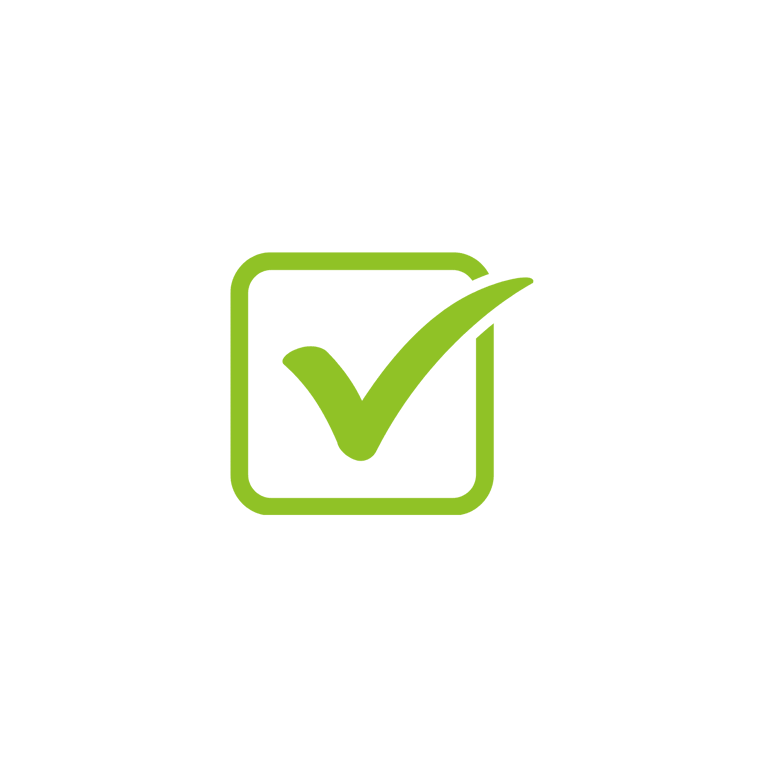 tick icon showing it is 100% free 