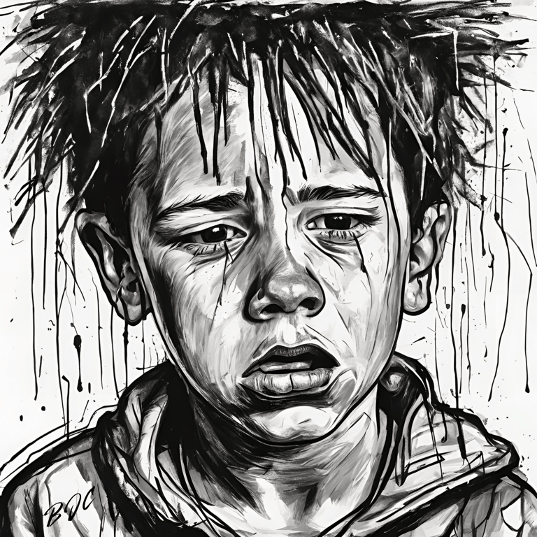 brian j clark abuse art collection-"the son of an alcoholic"