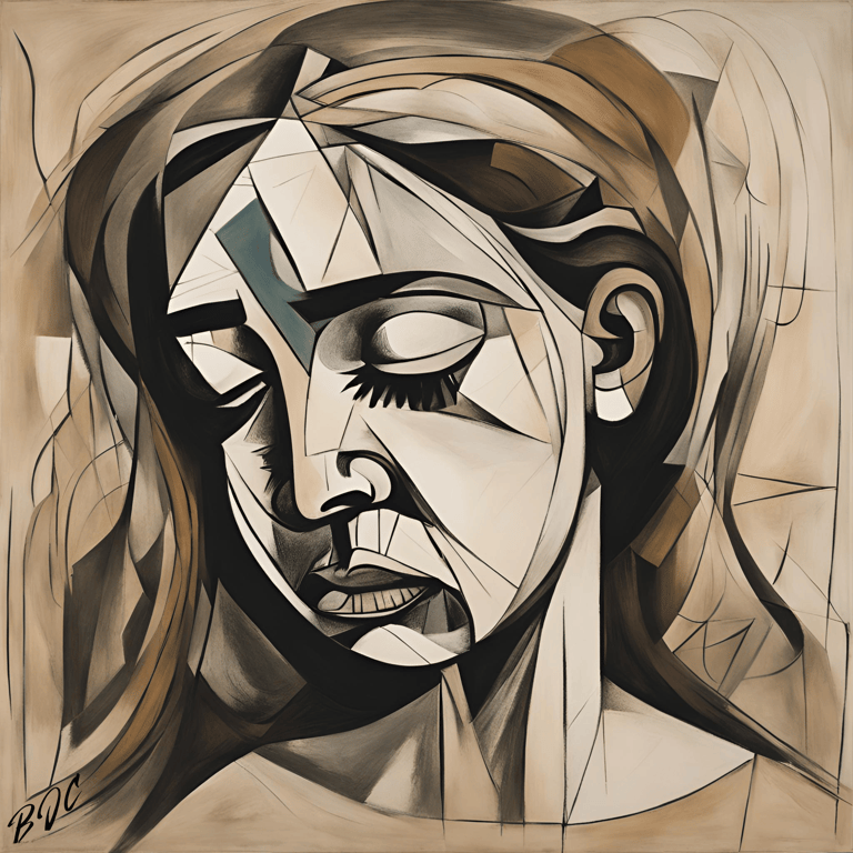 brian j clark abuse art collection-"numb"