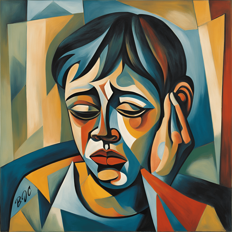 brian j clark abuse art collection-"stay in your room"