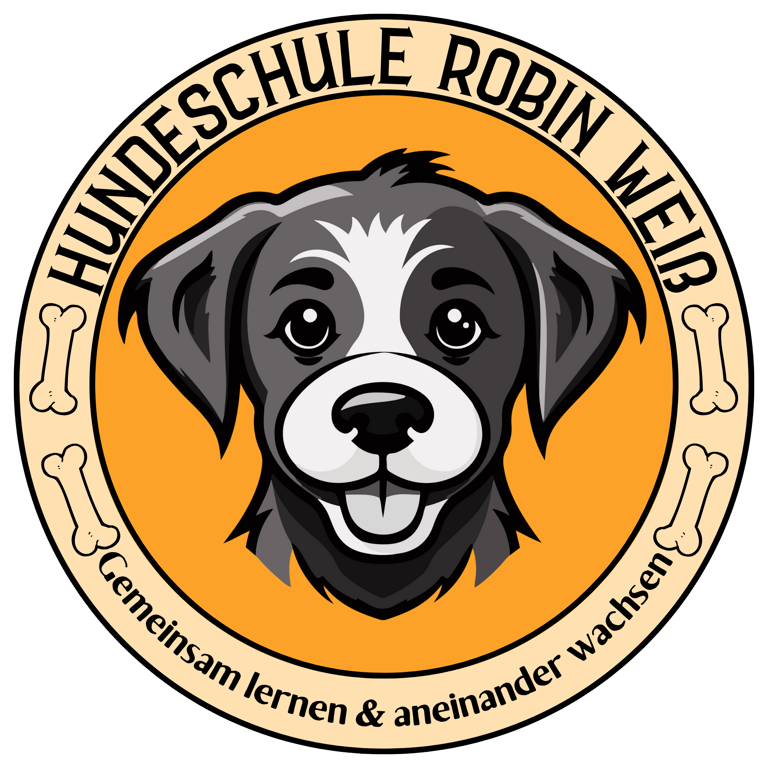 Logo Robin Weiß Hundeschule
