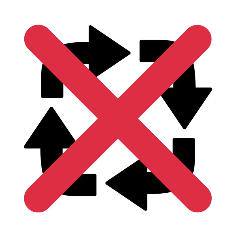 Not Repetitive Graphic