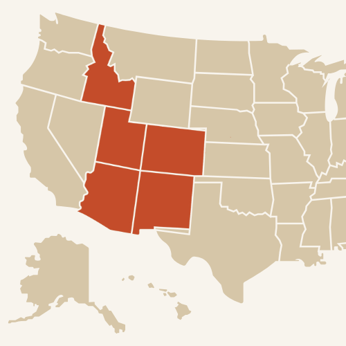 Moki Canyon Service Area Map