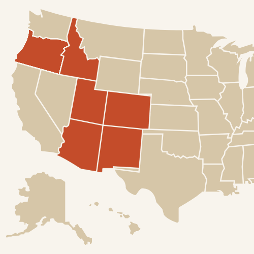Moki Canyon Service Area Map