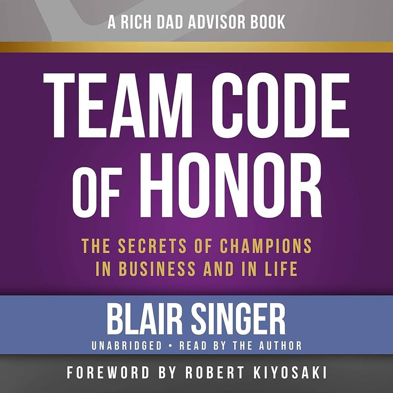 Rich Dad's Team Code Of Honor