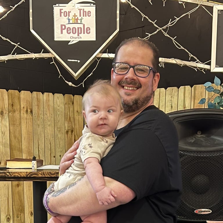 Daniel with his grandson