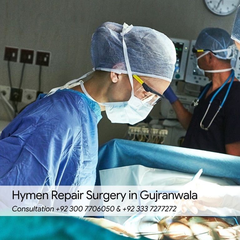 Hymen Repair Surgery in Gujranwala