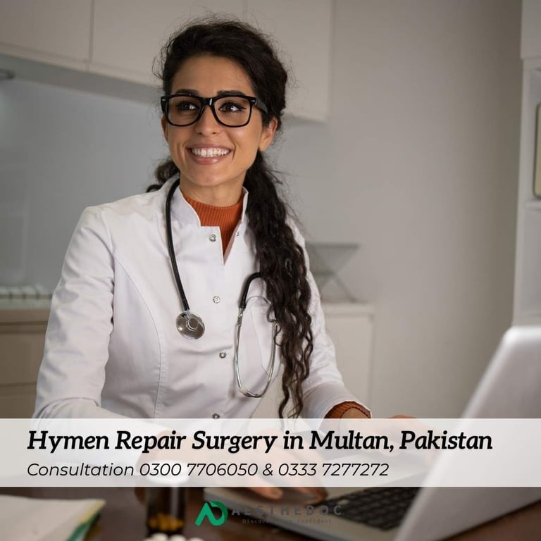 Hymen Repair Surgery in Multan, Pakistan