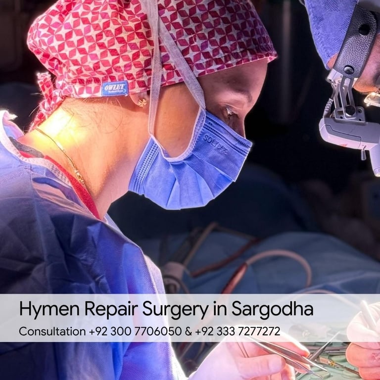 Hymen Repair Surgery in Sargodha