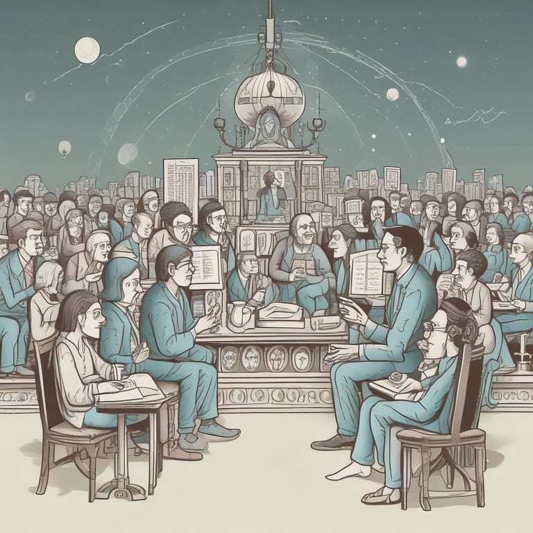 A student reviewing psychology materials on a laptop in a bright room.