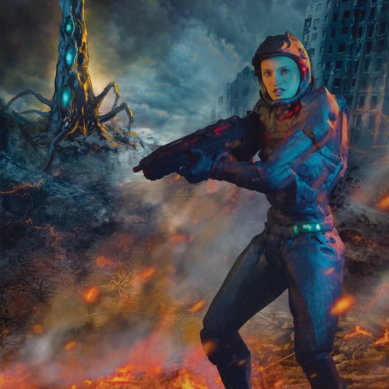 military science fiction short story, Securing Alabama, by Iain Richmond