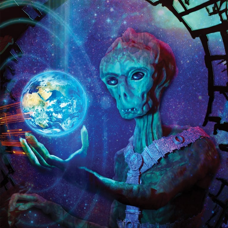 alien first contact science fiction short story, The Watcher, by Iain Richmond