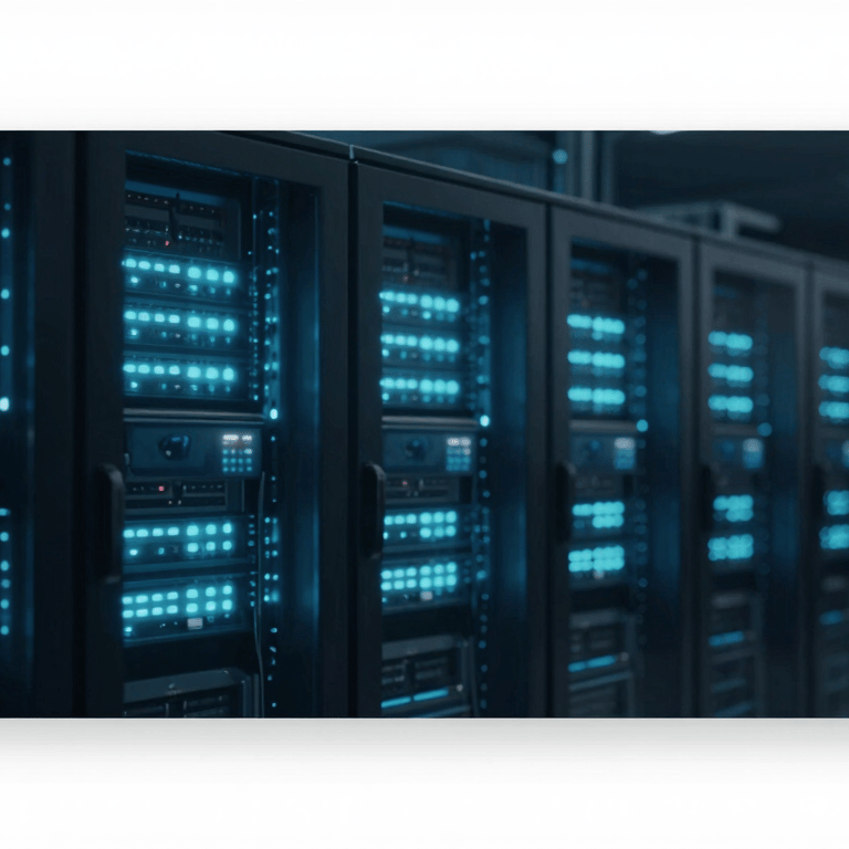 Minimalist modern laptop on a desk showing a responsive web layout in #2F4858 and #E9F2F7 tones. Clean and professional.