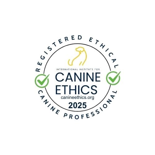 International institute for canine ethics, registered ethical canine professional badge 2025
