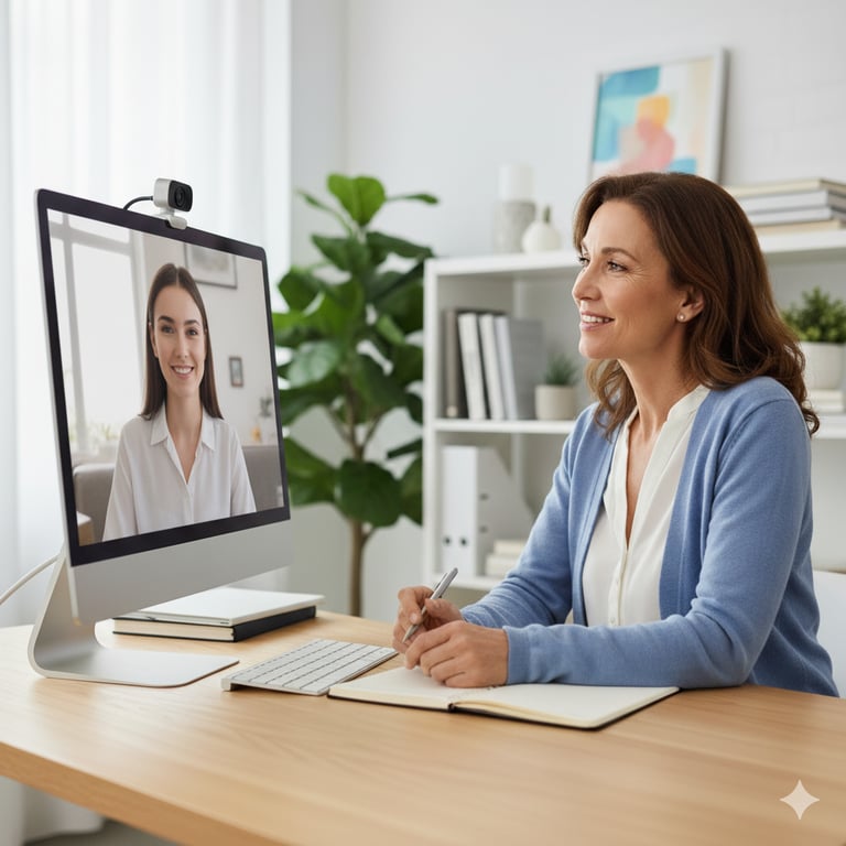 Einzelcoaching, Online Coaching