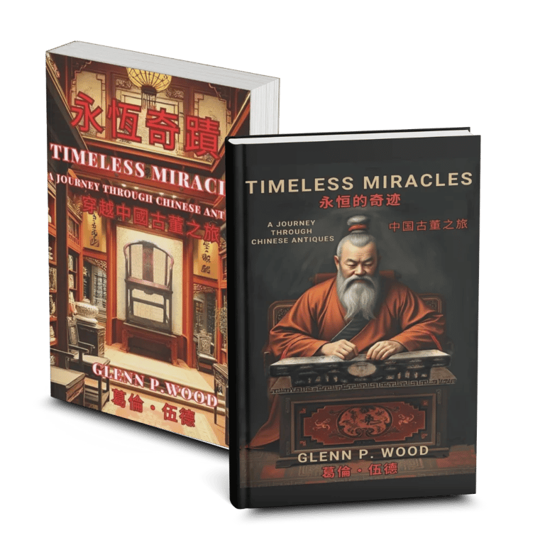 a book with a picture of a man in a red robe, Dr. Glenn P. Wood Books