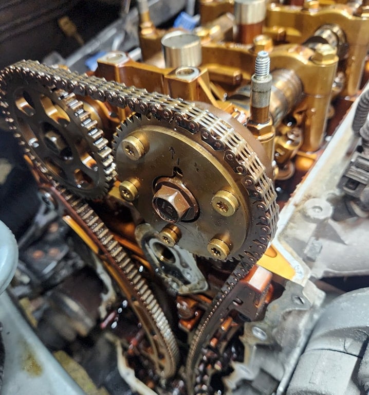 Engine replacement at Winston's Complete Auto Care in Cuyahoga Falls, Ohio