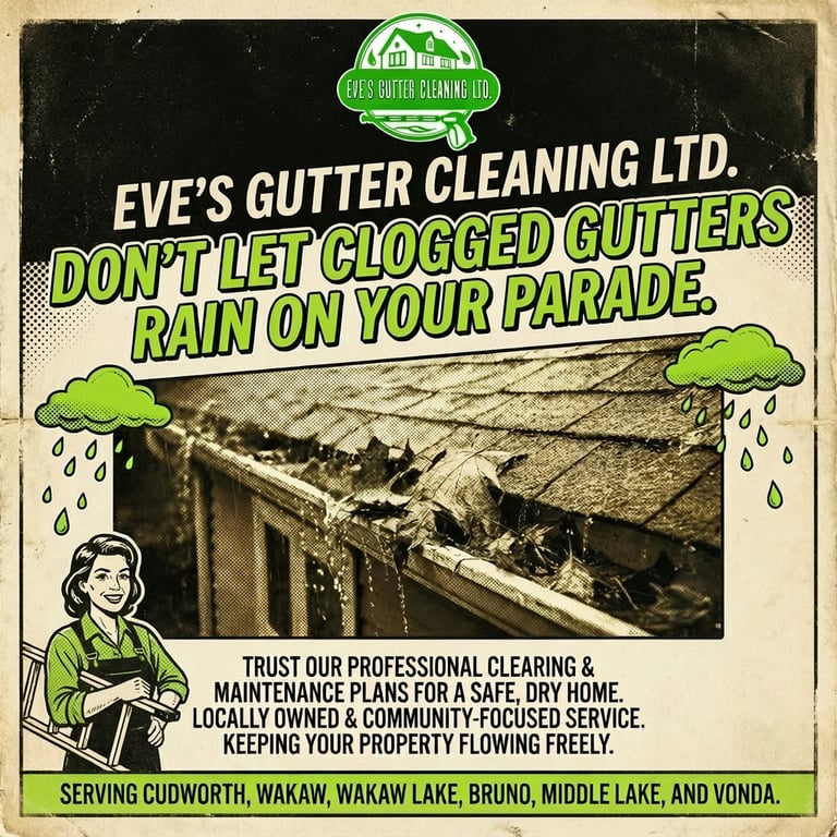 Cleaning gutters