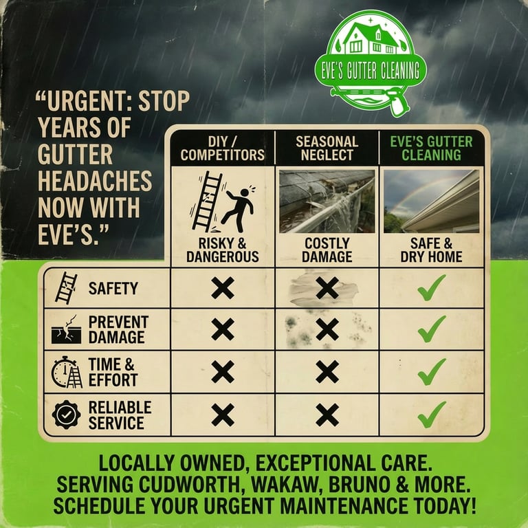 Gutter headaches no more