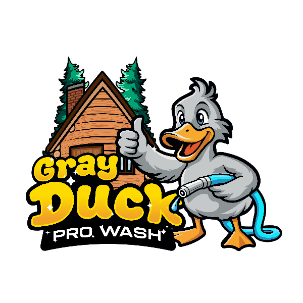 Gray Duck Pro Wash logo representing a student-owned Minnesota exterior cleaning company.