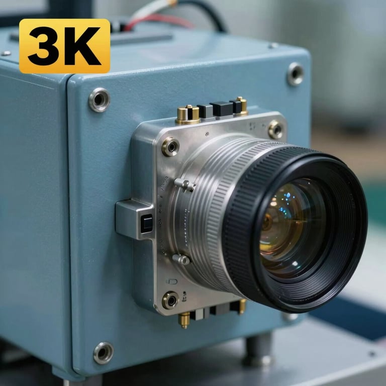 Close up of high-quality industrial switchgear components with steel blue housing and precise wiring.