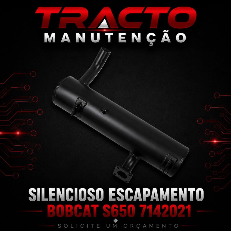 7142021 - Silencioso de Escapamento Bobcat S650