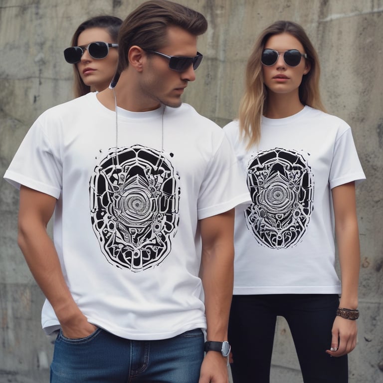 camisetas techno goticas