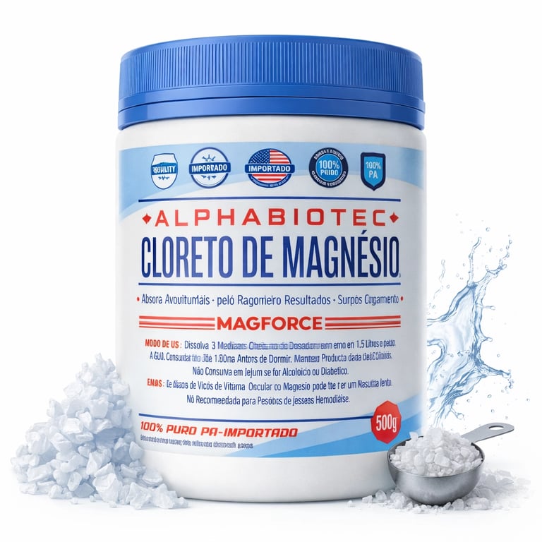Cloreto de Magnésio P.A produtos e suplementos naturais