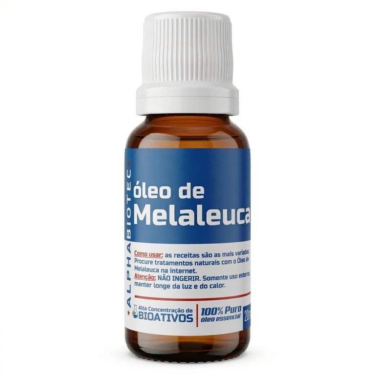 Óleo de Melaleuca puro produtos naturais Alphabiotec