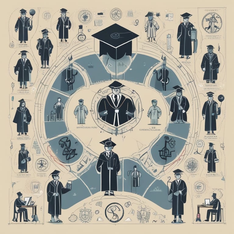 A curved facade covered in white latticework