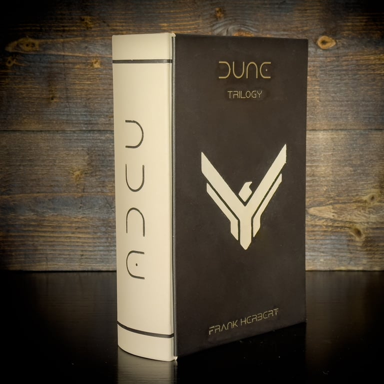 Dune Trilogy Frank Herbert in leather